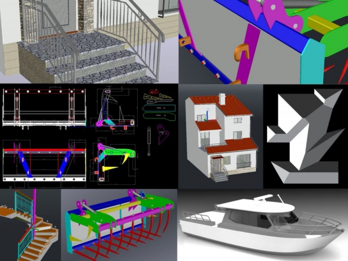 uslužno 2d 3d crtanje i modelovanje u autocad u i blender u besplatni mali oglasi