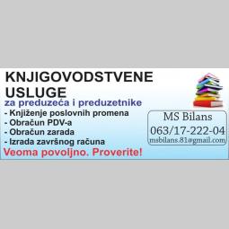 knjigovodstvene usluge besplatni mali oglasi