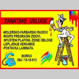 molersko gipsarski i keramičarski radovi besplatni mali oglasi