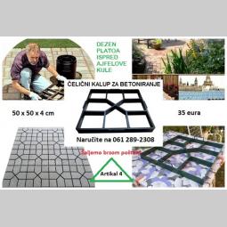 kalupi za betoniranje besplatni mali oglasi