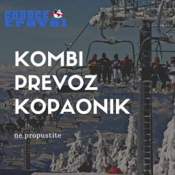 kombi prevoz putnika do kopaonika besplatni mali oglasi