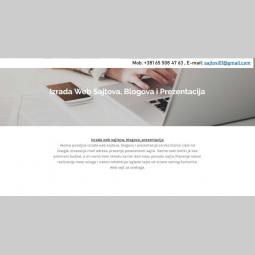 izrada web sajtova po povoljnim uslovima besplatni mali oglasi