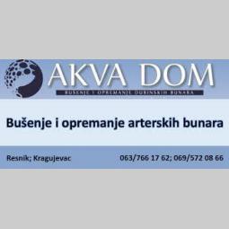 aqua dom bušenje bunara kragujevac besplatni mali oglasi