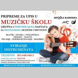 muzička radionica vračar besplatni mali oglasi
