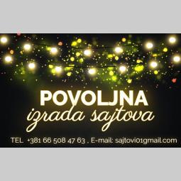 izrada sajta cena 100 besplatni mali oglasi