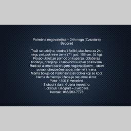 potrebna negovateljica 24h nega (zvezdara) beograd besplatni mali oglasi