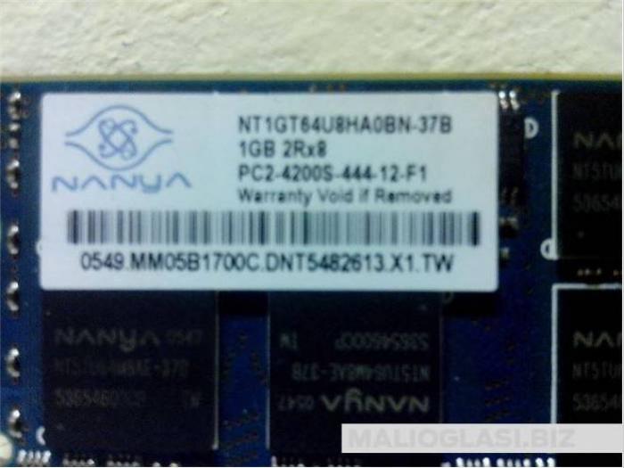 ram memorija ddr 2 od 1 gb besplatni mali oglasi