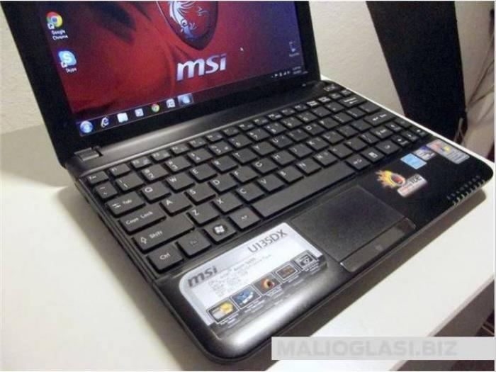 msi u135dx 2gb ddr3 10,1 prelep  besplatni mali oglasi