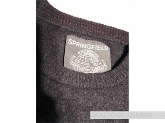 springfild džemper nov, l veličina, vuna besplatni mali oglasi