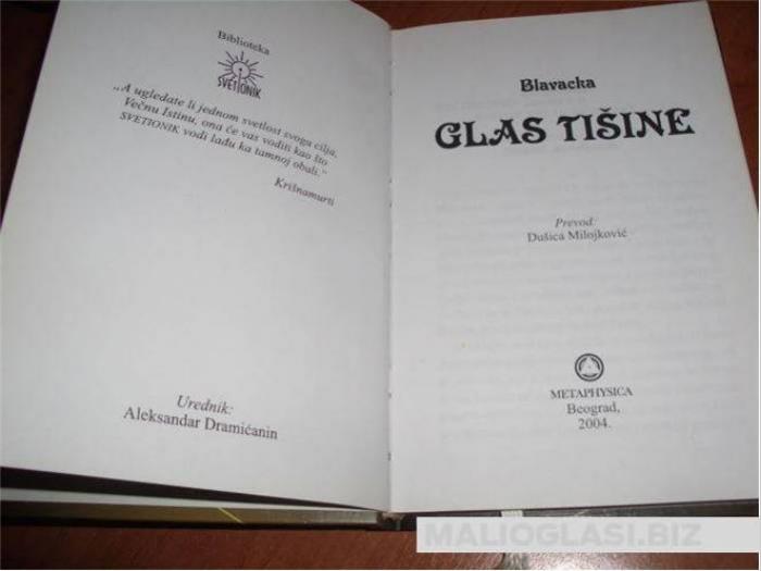glas tišine besplatni mali oglasi