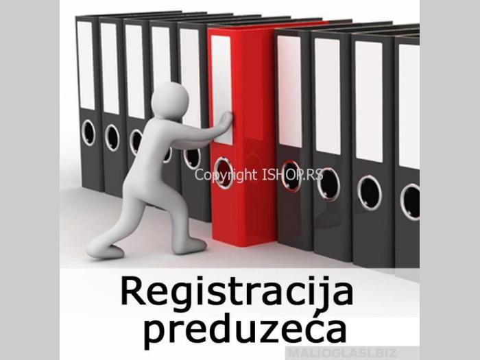  registracija preduzeća i preduzetnika  besplatni mali oglasi