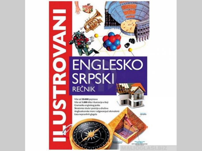  knjiga ilustrovani englesko srpski rečnik  besplatni mali oglasi