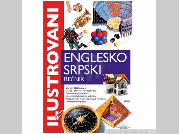  knjiga ilustrovani englesko srpski rečnik  besplatni mali oglasi