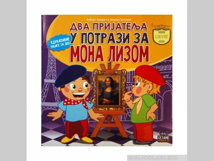  knjiga dva prijatelja u potrazi za mona lizom  besplatni mali oglasi