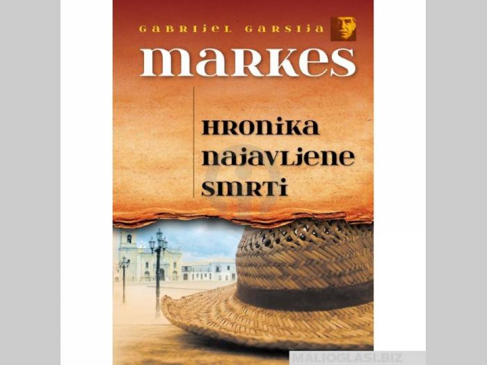  knjiga hronika najavljene smrti  besplatni mali oglasi
