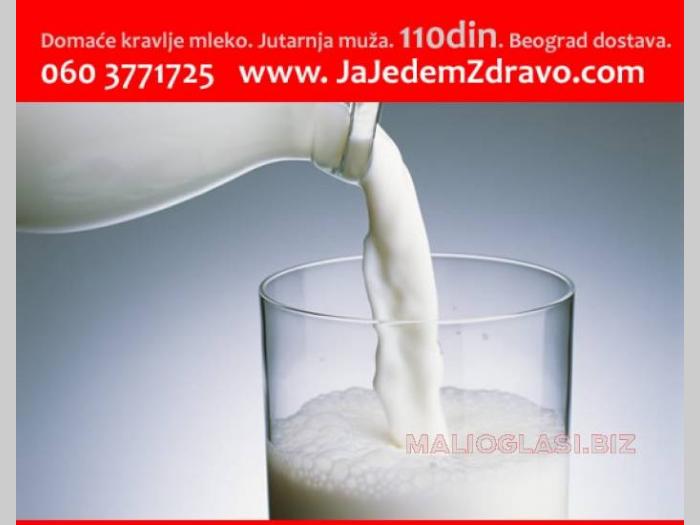 domaće kravlje mleko beograd besplatni mali oglasi