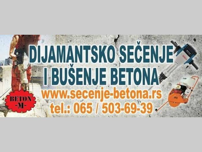 profesionalno sečenje betona povoljno  besplatni mali oglasi