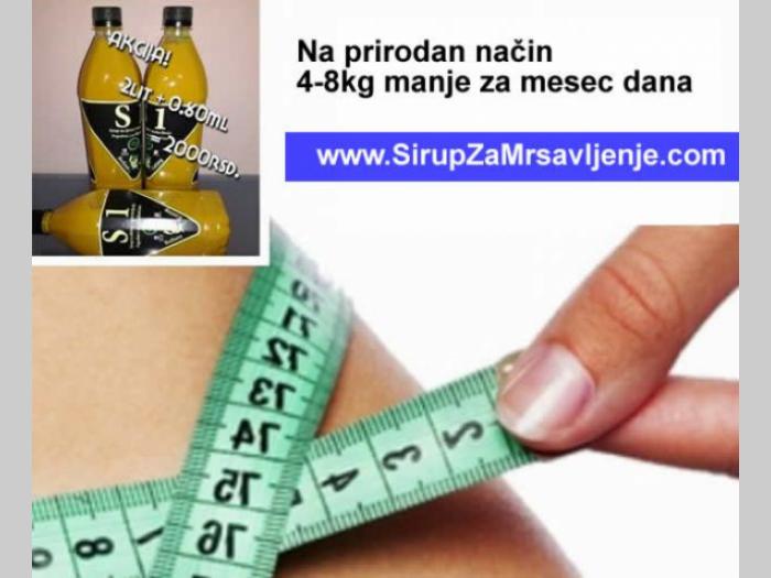 sirup za mršavljenje i detoks besplatni mali oglasi