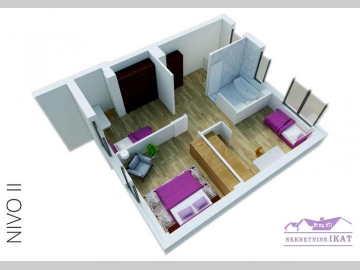 crveni krst, žička 135m2, dupleks, novo , lux besplatni mali oglasi