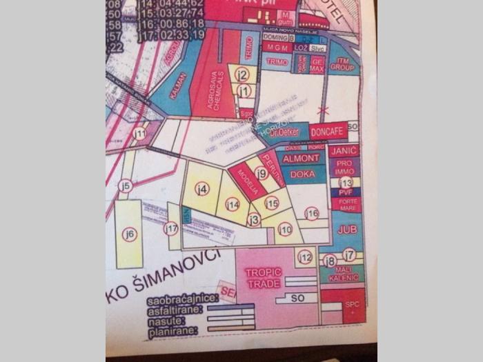 prodajem plac u šimanovcima, industrijska zona, građevinsko zemljište besplatni mali oglasi