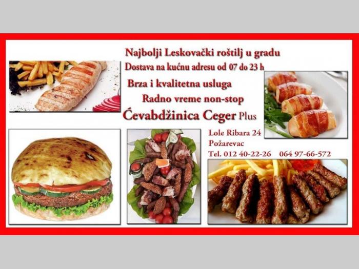 ćevabdžinica ceger plus besplatni mali oglasi