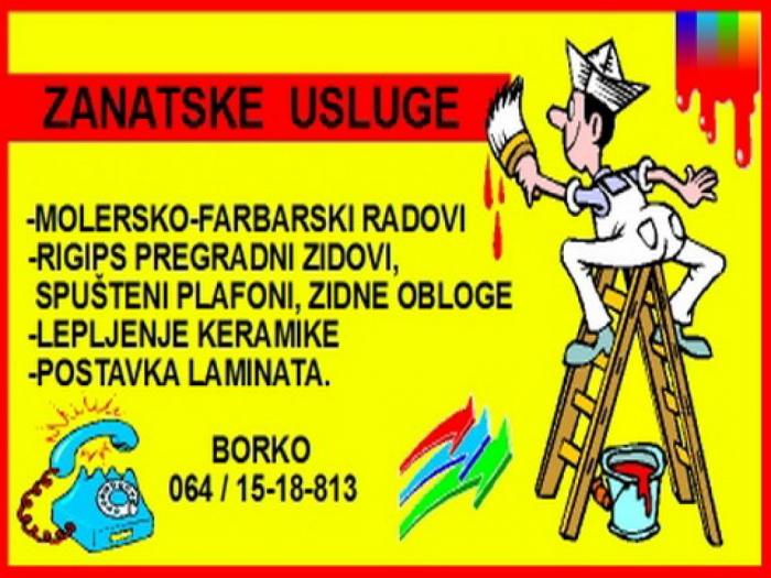 molersko gipsarski i keramičarski radovi besplatni mali oglasi