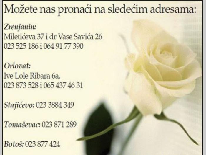 paladijum pogrebna oprema i kamenorezačka radnja zrenjanin besplatni mali oglasi