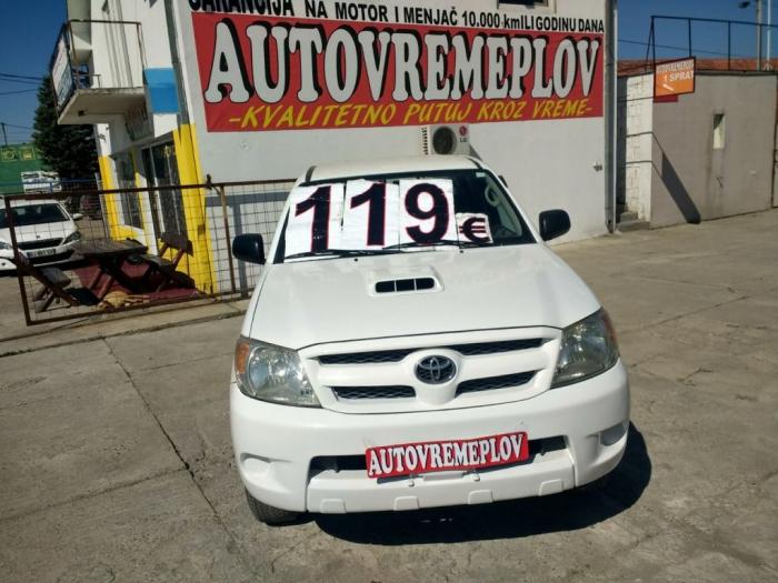toyota hilux 2 5 d4d 4x4 besplatni mali oglasi