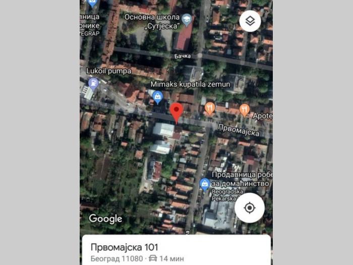 prodaje se plac 6,1 ari u zemunu, iza zgrade, prvomajska 101 besplatni mali oglasi