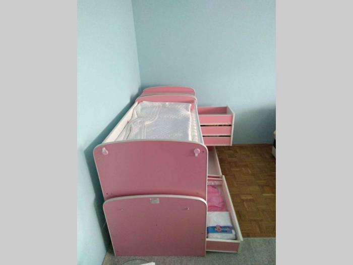 prodajem krevetac za bebe ( za devojčice) besplatni mali oglasi