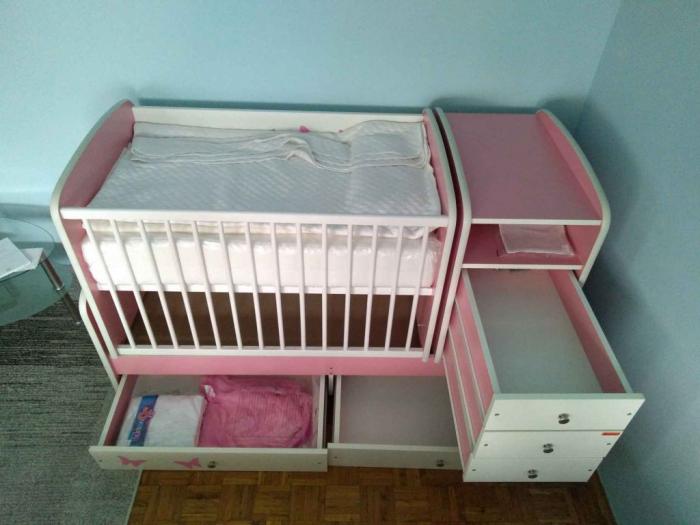 prodajem krevetac za bebe ( za devojčice) besplatni mali oglasi
