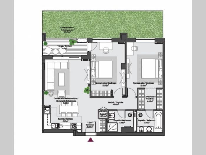 beograd na vodi, bw magnolia, lux, 86m2 besplatni mali oglasi