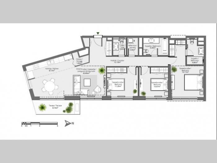 beograd na vodi, bw parkview, lux, 113m2 besplatni mali oglasi