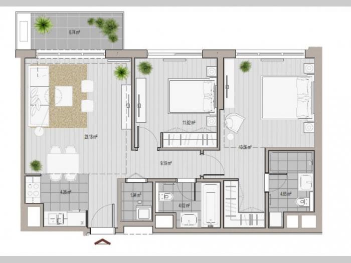 beograd na vodi, bw vista, lux, 79m2 besplatni mali oglasi