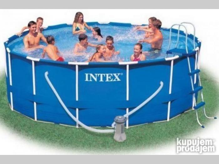 intex bazen 457 x 122, metalna konstrukcija besplatni mali oglasi