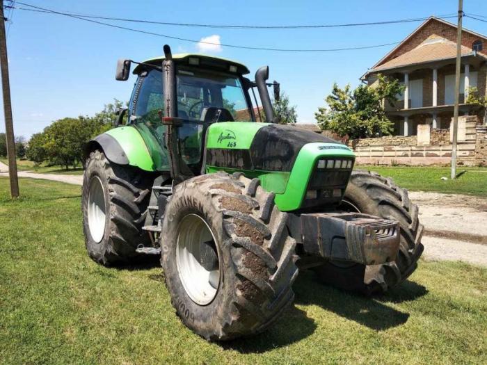 prodajem traktor deutz fahr agrotron 265 besplatni mali oglasi