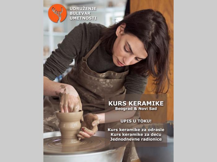 kurs keramike za odrasle beograd i novi sad besplatni mali oglasi