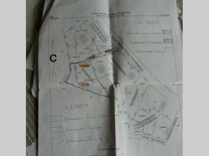 na prodaju građevinski plac u vranjskoj banji kod opštine, pored glavne ulice besplatni mali oglasi