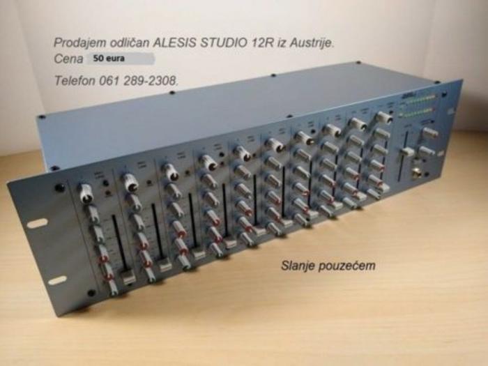 alesis studio 12 r mikseta besplatni mali oglasi