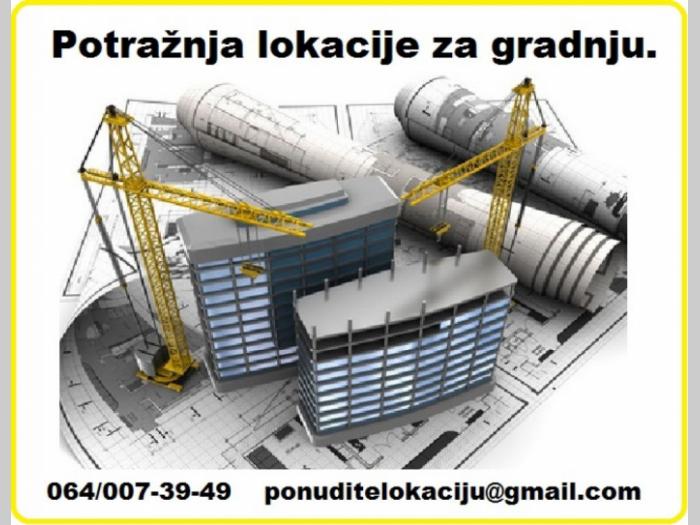 potražnja lokacije za izgradnju stambenog objekta besplatni mali oglasi