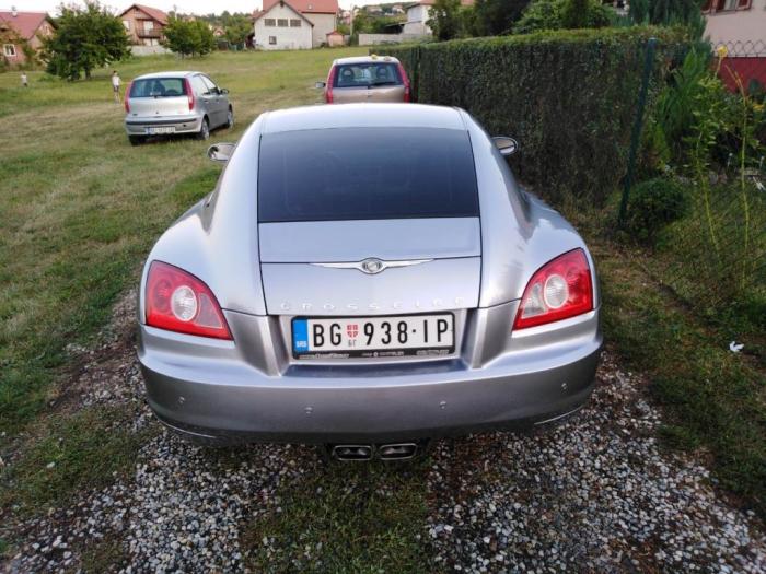 chrysler crossfire jedinstven krajsler u srbiji besplatni mali oglasi