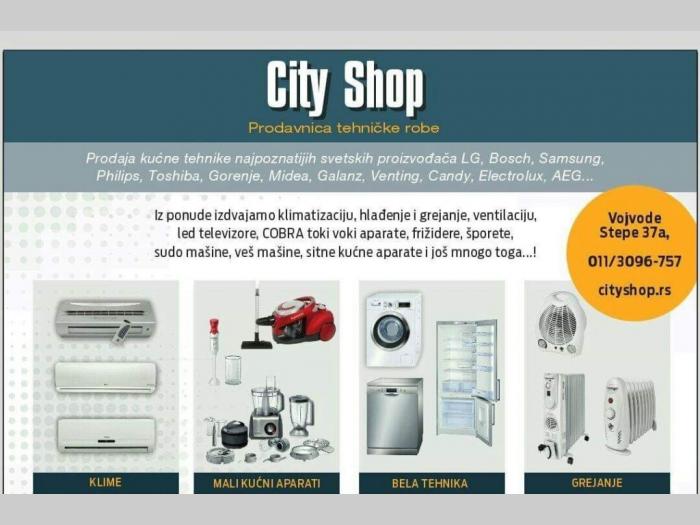 veleprodaja i maloprodaja tehničke robe city shop besplatni mali oglasi