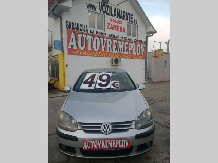 volkswagen golf 5 1 6fsi besplatni mali oglasi