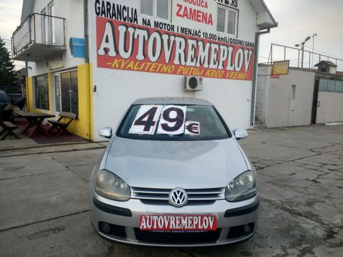 volkswagen golf 5 1 6fsi besplatni mali oglasi