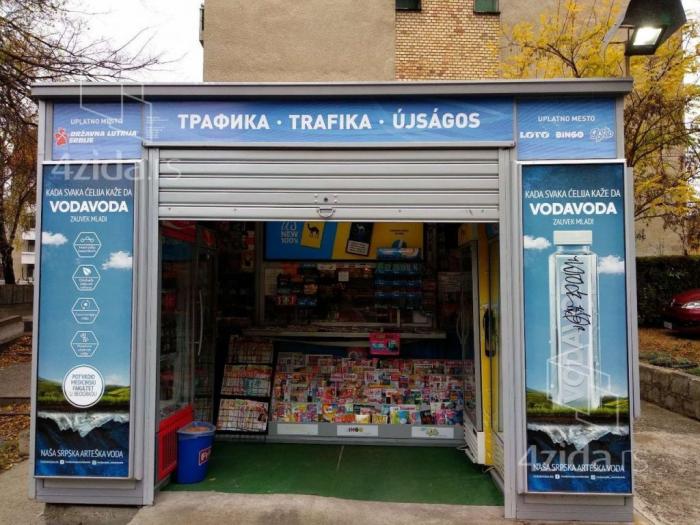 prodaje se trafika na prometnoj lokaciji subotica besplatni mali oglasi