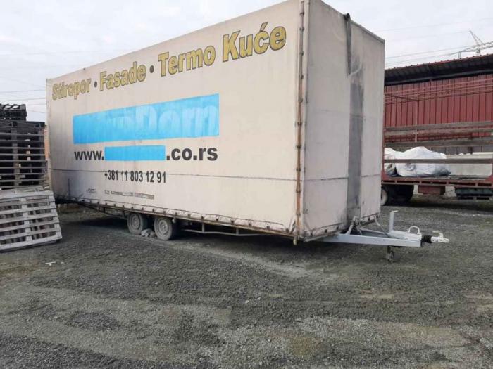 iveco tector sa prikolicom za prevoz lake robe 108 m3 besplatni mali oglasi