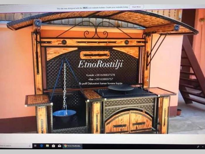 etno roštilj i ražnje u kombinaciji sa drvetom besplatni mali oglasi