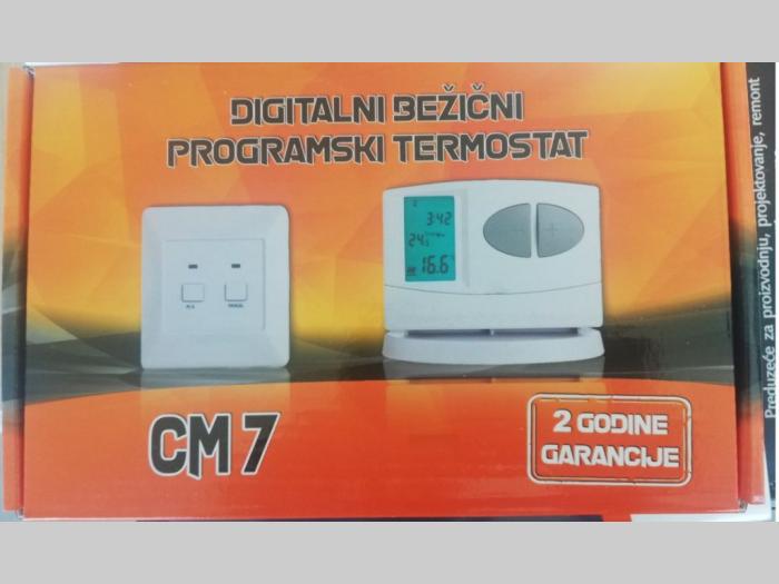 digitalni, bežični, sobni termostat cm7 (garancija 2 godine) besplatni mali oglasi