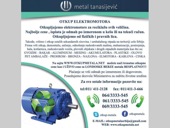 otkup elektromotora besplatni mali oglasi