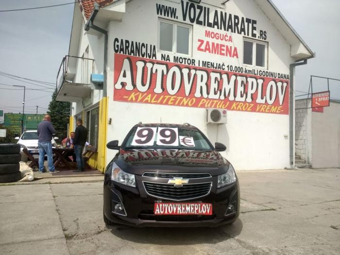 chevrolet cruze 1 8i besplatni mali oglasi